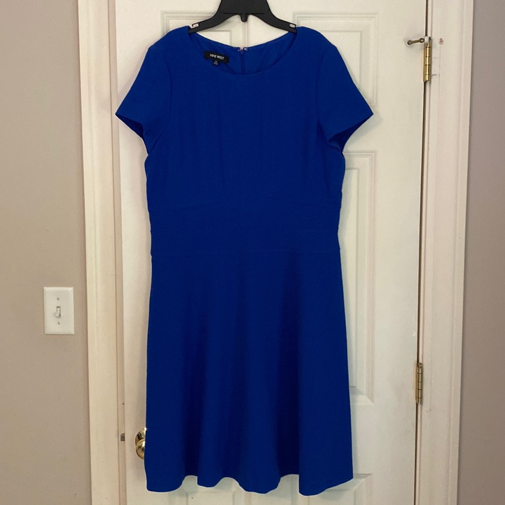 Nine West, Size 14, Blue dress